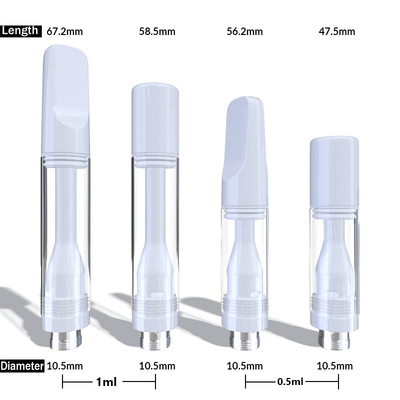 Cartuccia 2022 di Vape del nuovo prodotto tutta la misura materiale ceramica per olio spesso/sottile 1ml