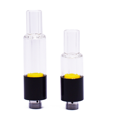 cartuccia vuota di vetro colante del vape dell'olio di Cbd del foro dell'olio della prova di delta 8 del riscaldamento ceramico spesso 2*2.0mm della bobina