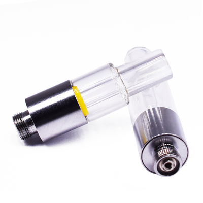 Nessuna cartuccia spessa colante dell'olio della bobina 0.5ml 1ml del carro armato di vetro di rischio del cbd eliminabile ceramico di delta 8