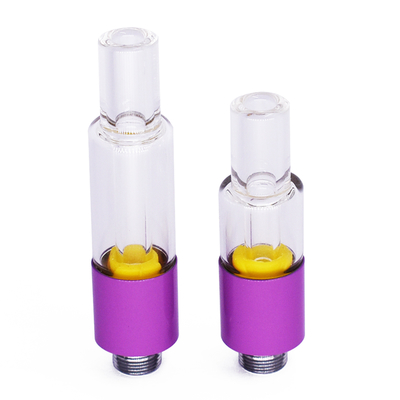Nessuna cartuccia spessa colante dell'olio della bobina 0.5ml 1ml del carro armato di vetro di rischio del cbd eliminabile ceramico di delta 8