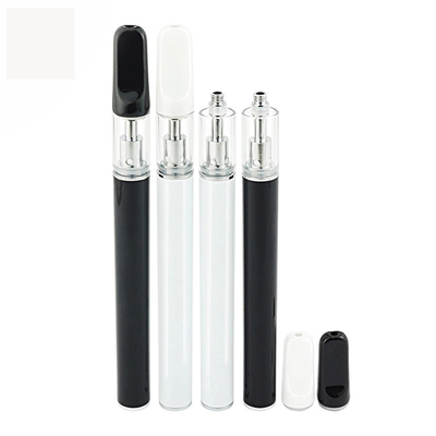 Penna ceramica su ordinazione ricaricabile/eliminabile 400mAh del vape dell'olio del thc del cbd della bobina di logo 0.5/1.0ml