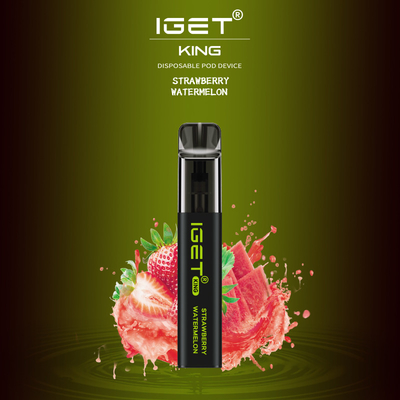 La penna eliminabile di vendita calda del vape di RE 2600 soffi dell'Australia IGET con colore differente di generi sceglie