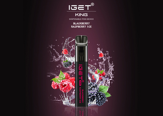 Re 2600 soffi di Iget compreso il nicotina Vape eliminabile di 5% rinchiude 9 sapori