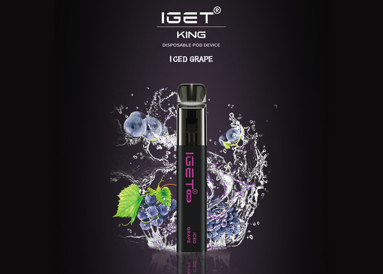 Re 2600 soffi di Iget compreso il nicotina Vape eliminabile di 5% rinchiude 9 sapori