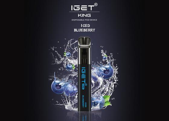 Re 2600 soffi di Iget compreso il nicotina Vape eliminabile di 5% rinchiude 9 sapori