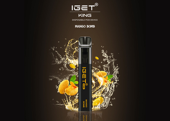 2022 Vape eliminabile caldo rinchiudono re 2600 soffi di Iget del nicotina di 6% disponibili