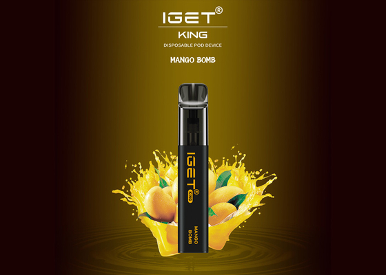 2021 sapore eliminabile della penna 9 del vape di progettazione IGET di RE 2600 della sigaretta nuova dei soffi