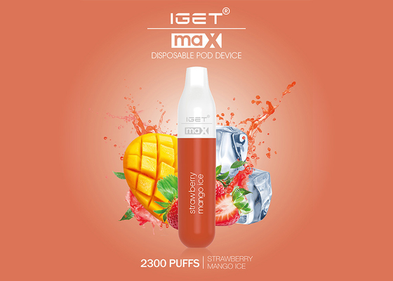 8.0ml IGET max 2300 soffia colori elettronici eliminabili della sigaretta 16
