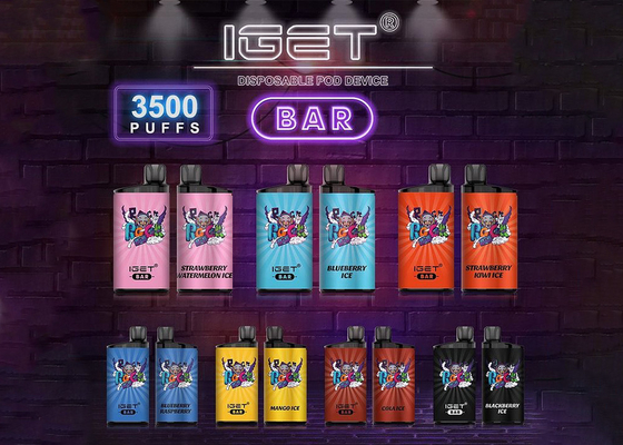 IGET di vendita caldo ANTIVARI 3500 soffia 13 vapes della e-sigaretta di sapori