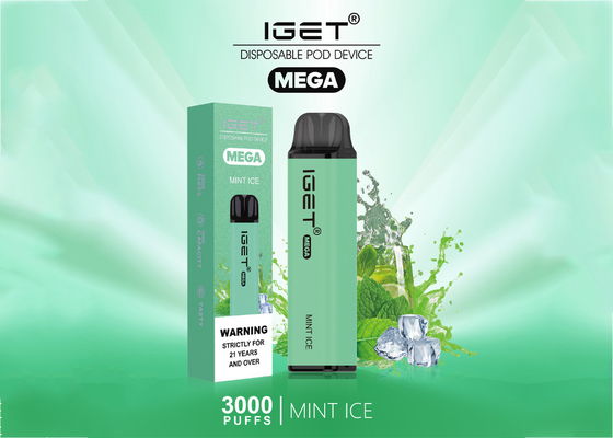 I vapes MEGA eliminabili di IGET 3000 soffi fruttificano e-sigaretta di sapori un vaporizzatore da 10 ml