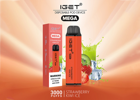 I vapes MEGA eliminabili di IGET 3000 soffi fruttificano e-sigaretta di sapori un vaporizzatore da 10 ml