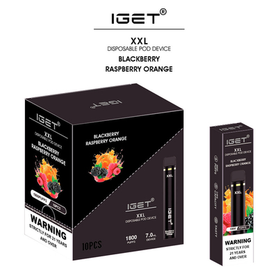 35 generi condiscono la scatola differente che imballa la penna eliminabile del vape del sale del nicotina di IGET XXL 5%