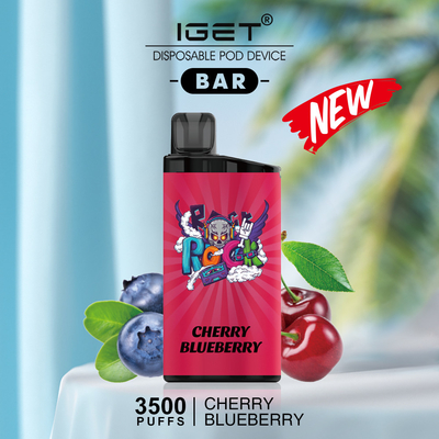Il nicotina disponibile IGET di nuovi sapori 12ml 5% ESCLUDE la penna eliminabile di Vape