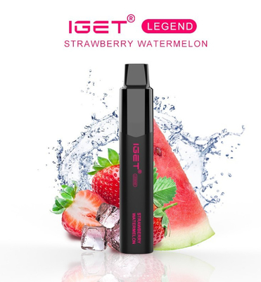 4000 penna eliminabile di Vape del baccello del sale del nicotina di leggenda 5% dei soffi IGET