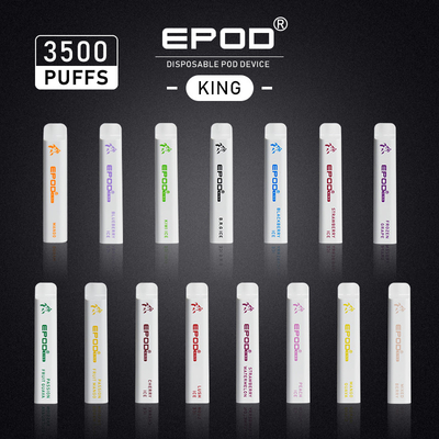 Usi giornalmente 3500 E-Cigs eliminabili Vape 5% del nicotina eliminabile dei SOFFI EPOD
