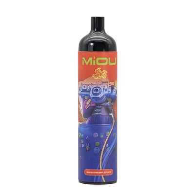 Il baccello eliminabile originale 9000 del dispositivo di Miou soffia 750 sapori di mAh 20ml 10 ricaricabili