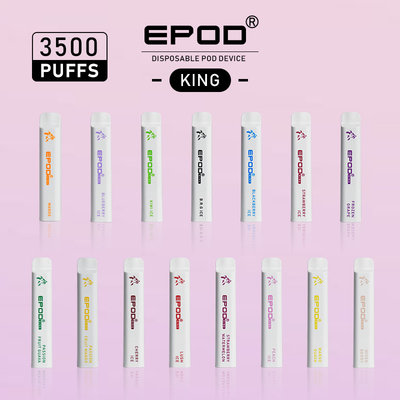 Sapore eliminabile di Vape Pen Device Peach Ice dei soffi del nicotina 3500 di 5%