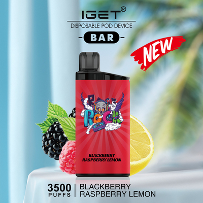 NUOVI SAPORI di Iget della barra 3500 dei soffi 12ml 5% del dispositivo eliminabile genuino del nicotina