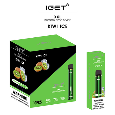 Penna eliminabile del vape del iget più caldi di AUS dei soffi del xxl 1800 con gli ultimi 35 sapori in azione