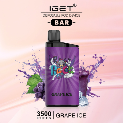 Dispositivo eliminabile di spedizione veloce IGET Antivari di Vape 3500 soffi