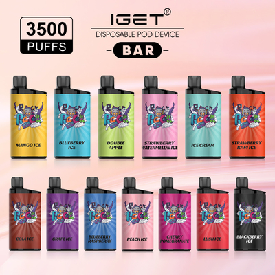 Penna eliminabile veloce di sapore IGET ANTIVARI Vape di generi del sale 20 del nicotina di servizio espresso 5%