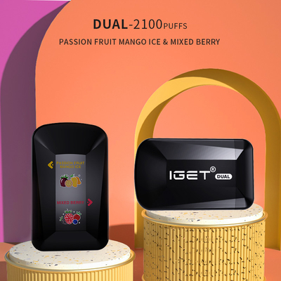L'ultimo modello IGET di IGET si raddoppia 2100 soffi con 9 sapori