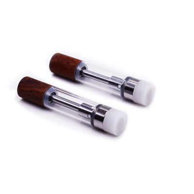 Cartuccia colante ceramica di Vape della prova della bobina 1ML di punta del thc di legno di delta 8
