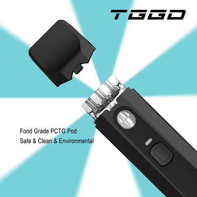 Preriscaldamento eliminabile su ordinazione professionale di Cbd con il baccello eliminabile ricaricabile del bottone 1ml 280mAh Vape