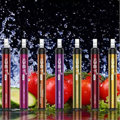 Sigaretta autentica Iget di 100% Iget E più 1200 la penna di Vape del nicotina dei soffi 4.8ML 5%