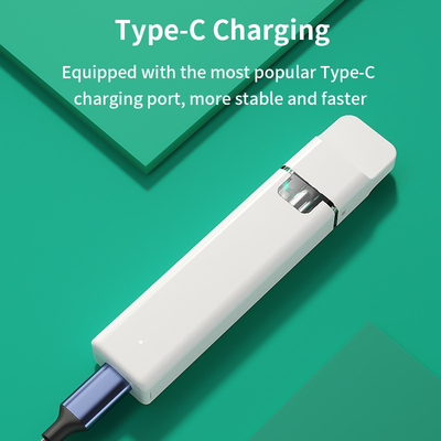 bobina ceramica di capacità 2ml che riscalda la batteria eliminabile di CBD Vape Pen With 350mah