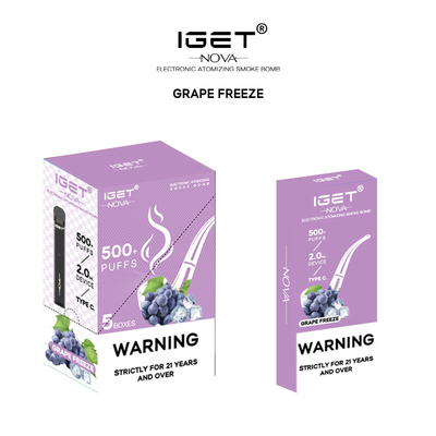 Miou di vendita caldo 7000 soffia E-cig eliminabile portatile Vape del nicotina di 5%