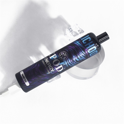 L'ENERGIA MAX VAPE RICARICABILE RINCHIUDE 5000 SOFFI - GHIACCIO DELL'UVA E DELLA SODA ARANCIO