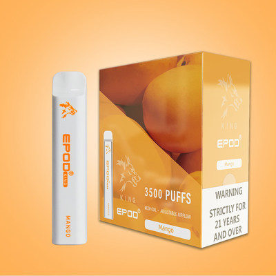 10ML EPOD ricaricabile Vape eliminabile 3500 soffi con la batteria 850mah