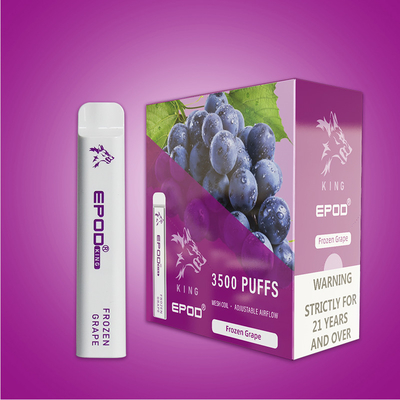 10ML EPOD ricaricabile Vape eliminabile 3500 soffi con la batteria 850mah