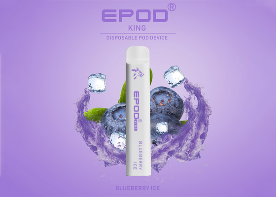 Soffi di capacità 3500 della penna 10ml di re Rechargeable Disposable Vape di EPOD 15 sapori