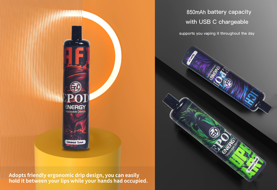 850mah pre ha riempito il dispositivo ricaricabile eliminabile della sigaretta di EPOD Vape