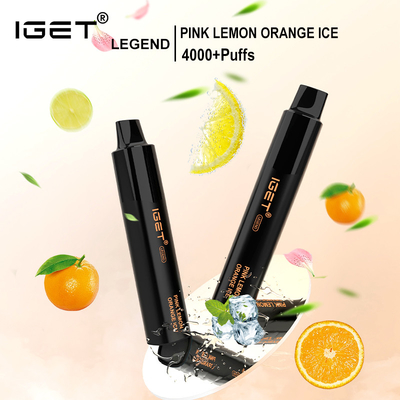 Penna eliminabile originale del vape dei soffi 12ml di LEGGENDA 4000 del rifornimento IGET della fabbrica