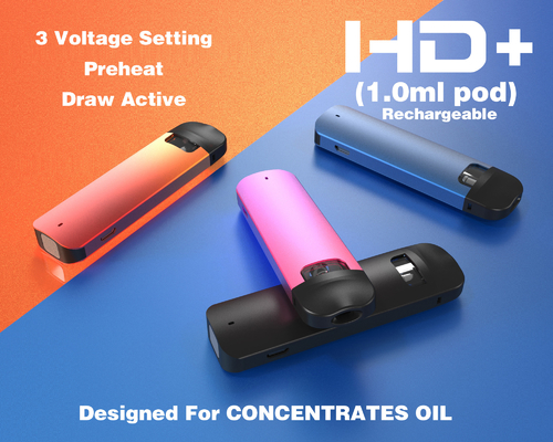 Tensione variabile dell'olio di Thc di capacità del baccello 2ml della penna del vape di acciaio inossidabile 316 CBD