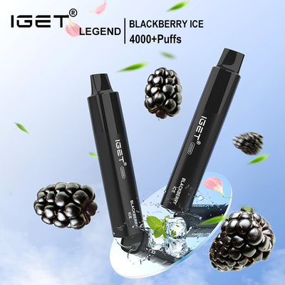 I generi precisi veloci della penna 9 del vape di leggenda del sale IGET del nicotina di 5% condiscono il colore differente
