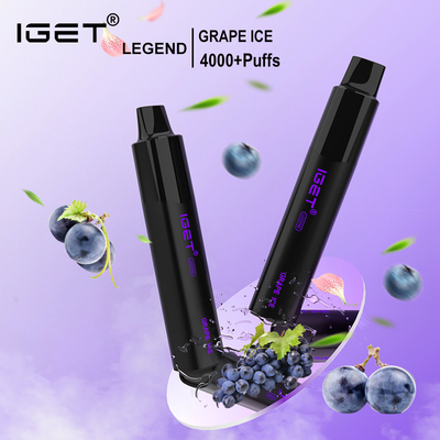 Più nuovi soffi di LEGGENDA 4000 di IGET 20 sapori disponibili