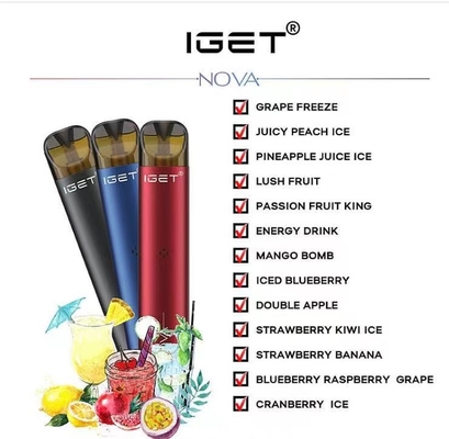 IGET eliminabile sostituibile NOVA Vape Kit With 13 sapori